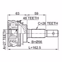 FEBEST 0110-012A48 non classé