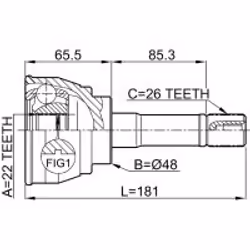 FEBEST 0710-012 non classé