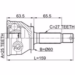 FEBEST 1210-011 non classé - Vue supplémentaire 2