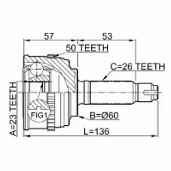 FEBEST 0310-058A50 non classé