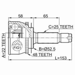 FEBEST 1210-012A48 non classé