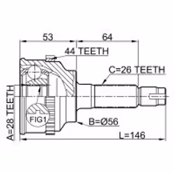 FEBEST 0510-034A44 non classé