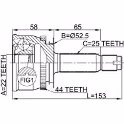 FEBEST 1210-012A44 non classé