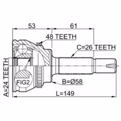 FEBEST 0110-055A48 non classé