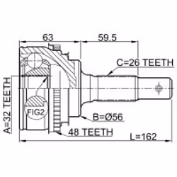 FEBEST 0110-AT190A48 non classé