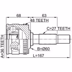 FEBEST 1610-802A48 non classé - Vue supplémentaire 2