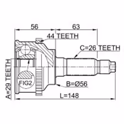 FEBEST 0510-045A44 non classé - Vue supplémentaire 2