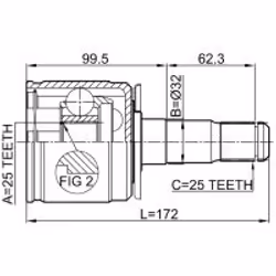 FEBEST 0411-V43LH non classé