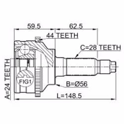 FEBEST 0510-041A44 non classé
