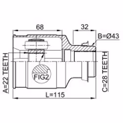 FEBEST 0511-323FRH non classé