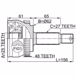 FEBEST 1210-TUCA48 non classé