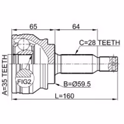 FEBEST 0410-CW5 non classé
