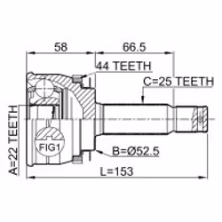 FEBEST 1210-ACCA44 non classé