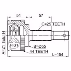 FEBEST 0210-QG15A44 non classé - Vue supplémentaire 2