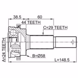 FEBEST 0210-T30RA44 non classé