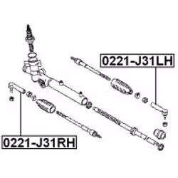 FEBEST 0221-J31LH non classé - Vue supplémentaire 2