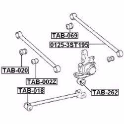 FEBEST TAB-002Z non classé - Vue supplémentaire 2