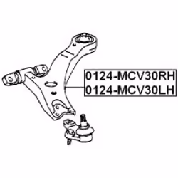 FEBEST 0124-MCV30RH non classé - Vue supplémentaire 2