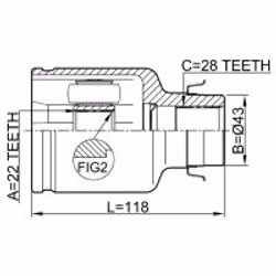 FEBEST 0511-M316ATRH non classé