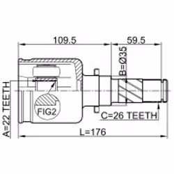 FEBEST 0511-M316ATLH non classé