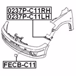 FEBEST 0237P-C11LH non classé