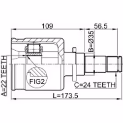 FEBEST 0511-M316MTLH non classé