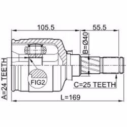 FEBEST 0211-P12QR20LH non classé