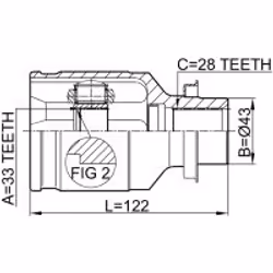 FEBEST 0511-M6MTRH non classé - Vue supplémentaire 2