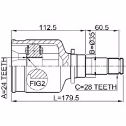 FEBEST 0511-M320MTLH non classé - Vue supplémentaire 2