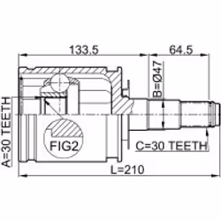 FEBEST 0111-FZJ100 non classé