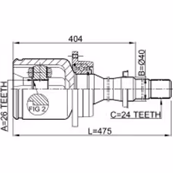 FEBEST 0111-AZT251RH non classé