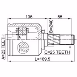 FEBEST 0211-V10RH non classé
