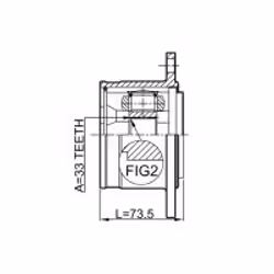 FEBEST 0411-V75RH non classé