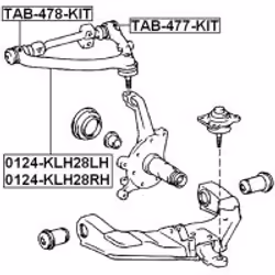 FEBEST 0124-KLH28RH non classé - Vue supplémentaire 2