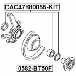 FEBEST DAC47880055-KIT non classé - Vue supplémentaire 2