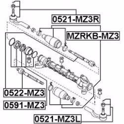 FEBEST 0522-MZ3 non classé