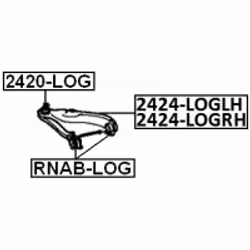 FEBEST 2424-LOGLH non classé
