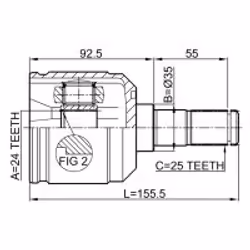 FEBEST 0411-E55 non classé