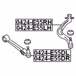 FEBEST 0424-E55DR non classé - Vue supplémentaire 2