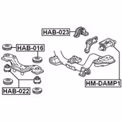 FEBEST HM-DAMP1 non classé