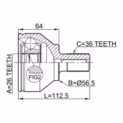 FEBEST 2710-S40II non classé - Vue supplémentaire 2