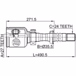 FEBEST 0111-ACA31RH