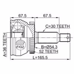 FEBEST 1210-SFCLA52 non classé