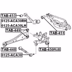 FEBEST TAB-450RUB non classé - Vue supplémentaire 2