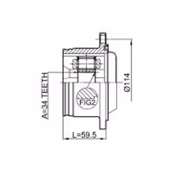 FEBEST 2311-829 non classé