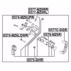 FEBEST 0574-MZ6LOWR non classé