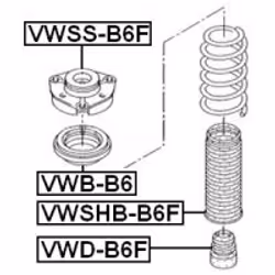 FEBEST VWB-B6 non classé