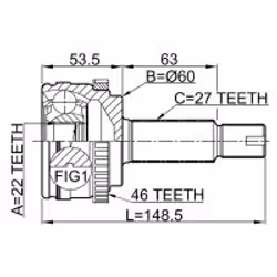 FEBEST 2210-CERA46 non classé
