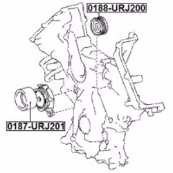 FEBEST 0188-URJ200 non classé