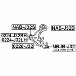 FEBEST NAB-J32S non classé - Vue supplémentaire 2